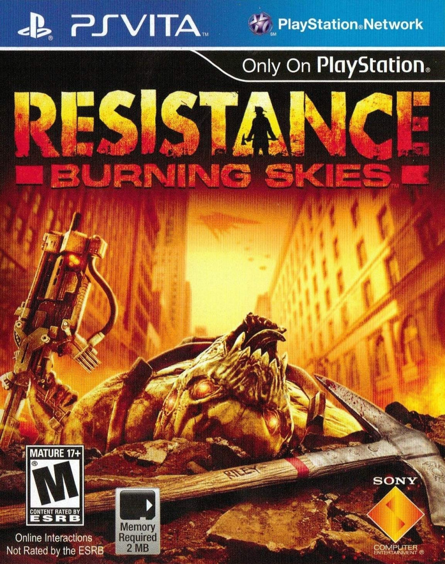 RESISTANCE BURNING SKIES