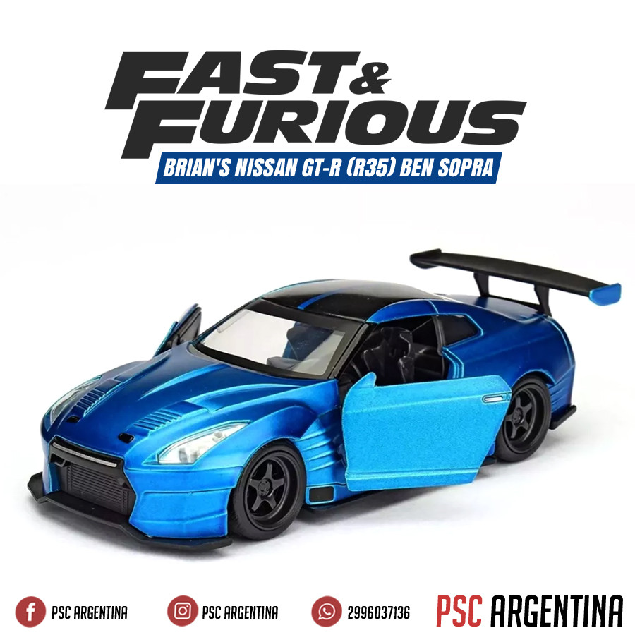 NISSAN GT-R (R35) FAST & FURIOUS en PSC PlayStation Center Neuquen